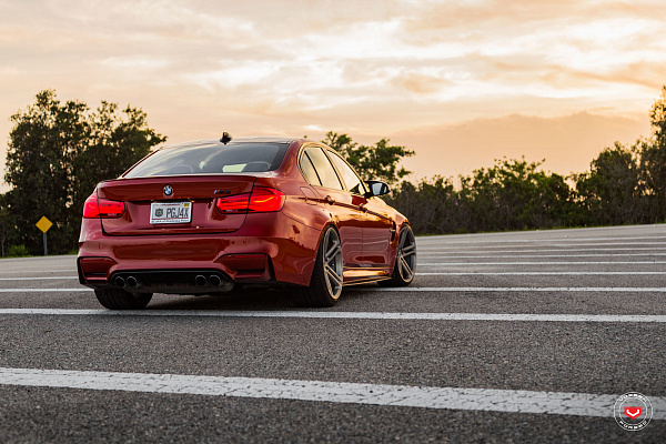 Фото дисков Vossen CG-203 Сатиновый лак на BMW 3/M3 (F3x/F80)
