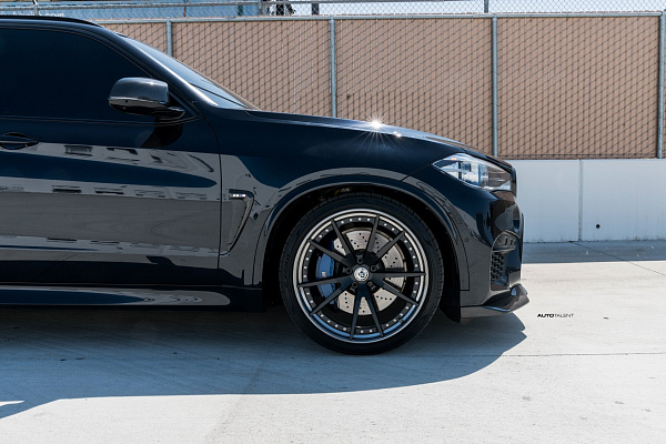 Фото дисков HRE S104 Черный сатин на BMW X5/X5 M (F15/F85)