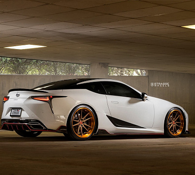 Фото дисков Strasse Wheels SV1 Deep Concave FS на Lexus LC 500