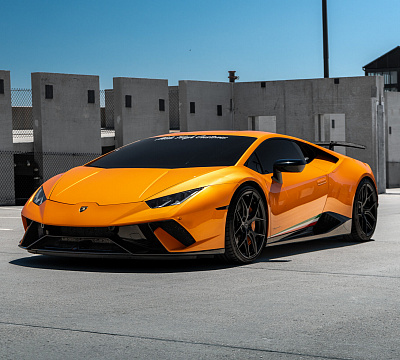 Фото дисков Vossen HF-5 на Lamborghini Huracan