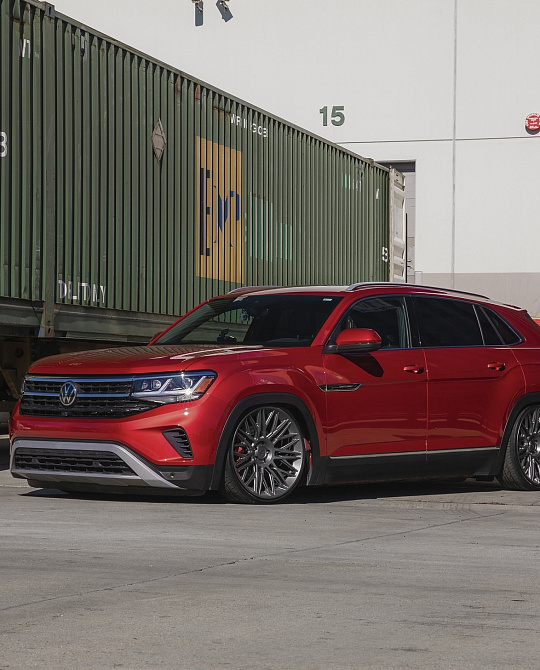 Фото дисков JDR Матовый графит на Volkswagen Atlas