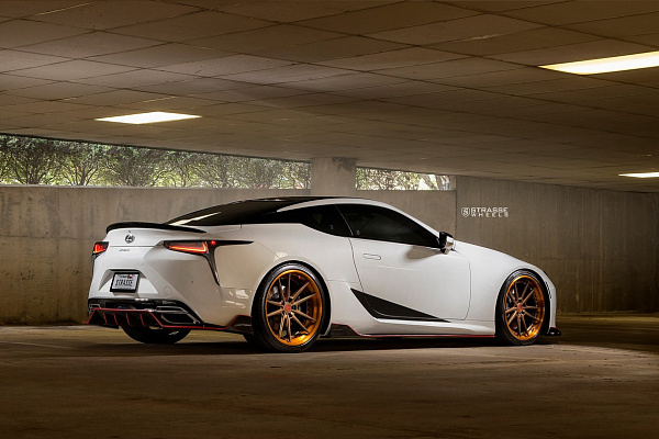 Фото дисков Strasse Wheels SV1 Deep Concave FS Другой цвет на Lexus LC 500