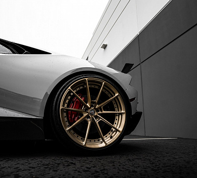 Фото дисков Anrky AN28 на Lamborghini Huracan