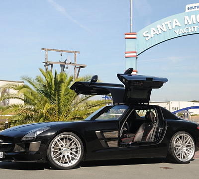 Фото дисков BRABUS Monoblock F (Platinum Edition) на Mercedes-Benz SLS AMG