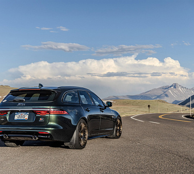 Фото дисков Brixton Forged TR11 на Jaguar XF II