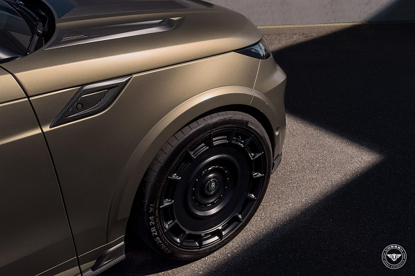 Фото дисков Vossen UV-7 Черный сатин на Land Rover Range Rover Sport III