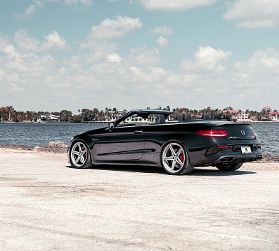 Фото дисков Vossen M-X5 на Mercedes-Benz C-Class (W205)