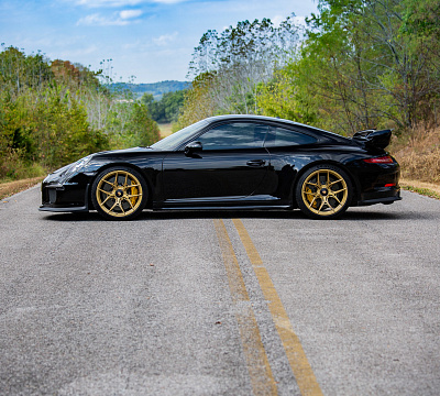 Фото дисков Vossen S21-01 на Porsche 911 VII