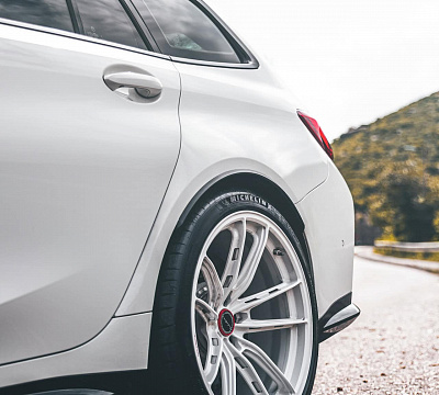 Фото дисков Brixton Forged FDE03 на BMW 3/M3 (G2x/G80)
