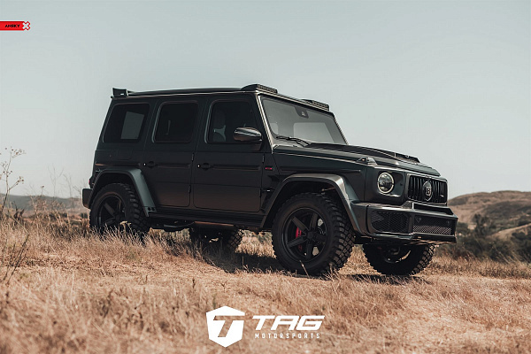 Фото дисков Anrky AN35 Черный сатин на Mercedes-Benz G-Class III