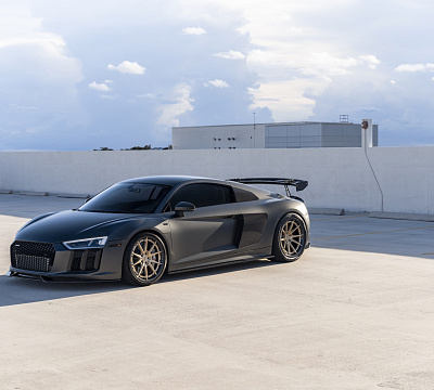 Фото дисков Strasse Wheels SV10 Track на Audi R8 (4S)