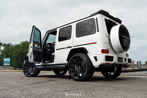 Фото дисков Anrky S3-X6 Черный сатин на Mercedes-Benz G-Class III