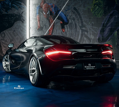 Фото дисков HRE R101 Lightweight на McLaren 720S