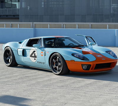 Фото дисков HRE C105 на Ford GT I