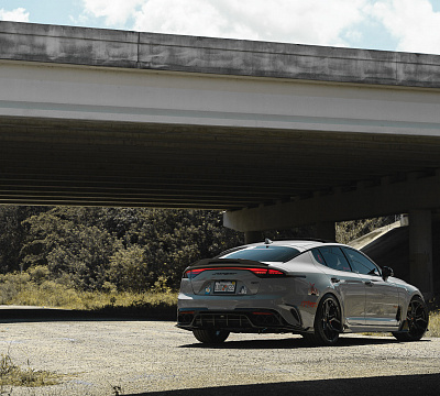 Фото дисков Vossen EVO-3 на Kia Stinger