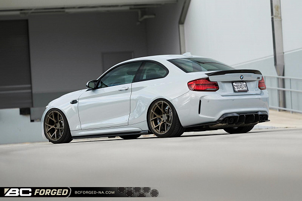 Фото дисков BC Forged RS41 Сатиновая бронза на BMW 2/M2 (F22/F87)
