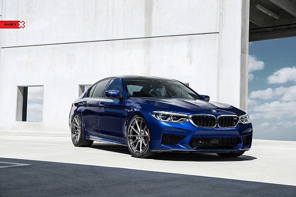 Фото дисков Anrky AN28 Глянцевый тонированный лак на BMW 5/M5 (G30/F90)