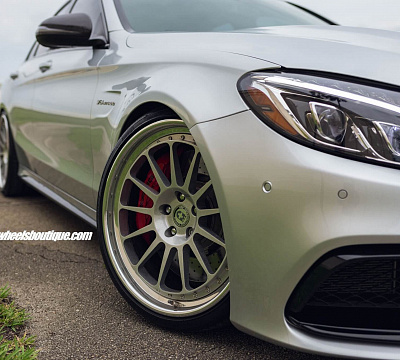 Фото дисков HRE 303 на Mercedes-Benz C-Class (W205)