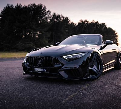 Фото дисков BRABUS Monoblock II Evo (Platinum Edition) на Mercedes-Benz SL (R232)
