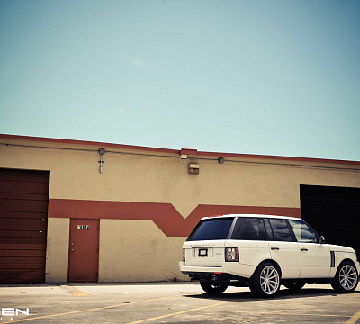 Фото дисков Vossen CV1 на Land Rover Range Rover Sport I