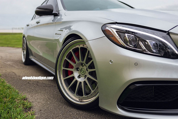 Фото дисков HRE 303 Глянцевый тонированный лак на Mercedes-Benz C-Class (W205)