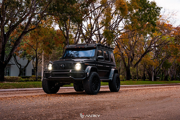Фото дисков Anrky S3-X1 Черный сатин на Mercedes-Benz G-Class III