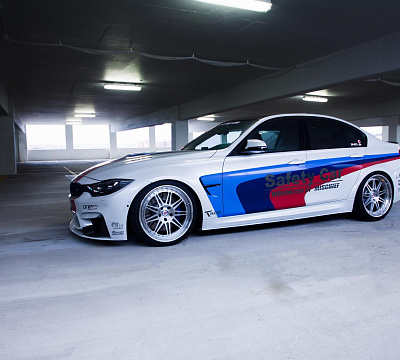Фото дисков HRE 301 на BMW 3/M3 (F3x/F80)