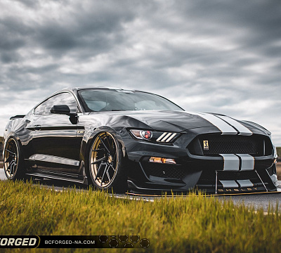 Фото дисков BC Forged HCA218 на Ford Mustang VI