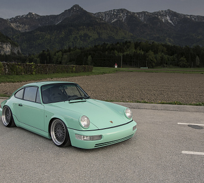 Фото дисков Rotiform LHR на Porsche 911 II