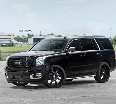 Фото дисков Strasse Wheels T8 Signature на GMC Yukon V
