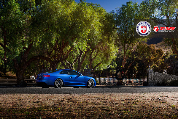 Фото дисков HRE S101 Глянцевый графит на Audi A/S/RS 5 (8T)