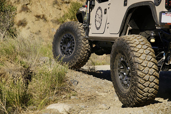 Фото дисков Black Rhino YORK Черный сатин на Jeep Wrangler III (JK)