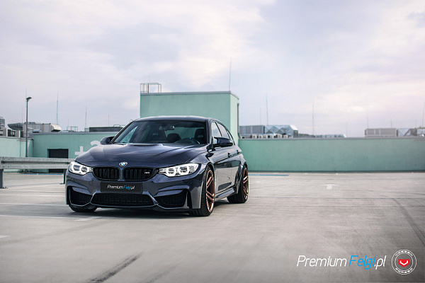 Фото дисков Vossen CG-202 Сатиновая темная медь на BMW 3/M3 (F3x/F80)