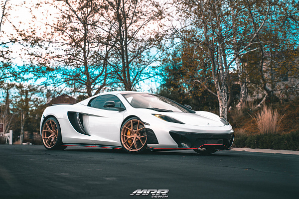 Фото дисков MRR FS06 Сатиновая медь на McLaren 12C