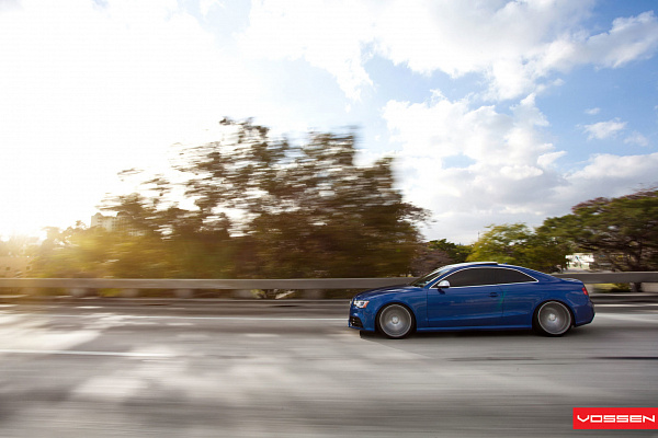 Фото дисков Vossen CV4 Алмазная проточка на Audi A/S/RS 5 (8T)
