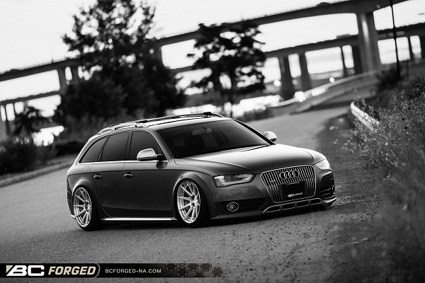 Фото дисков BC Forged HCS04 Глянцевый лак на Audi A/S/RS 4 (B8)