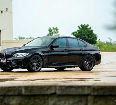 Фото дисков HRE P101 на BMW 5/M5 (G30/F90)