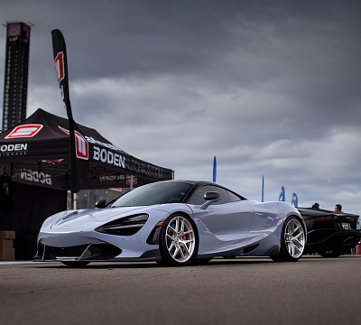 Фото дисков HRE R101 Lightweight на McLaren 720S