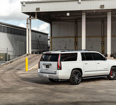 Фото дисков Vossen HF6-1 на Chevrolet Suburban XII