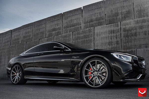 Фото дисков Vossen VFS-1 Сатиновый графит на Mercedes-Benz S-Class (W222, C217)