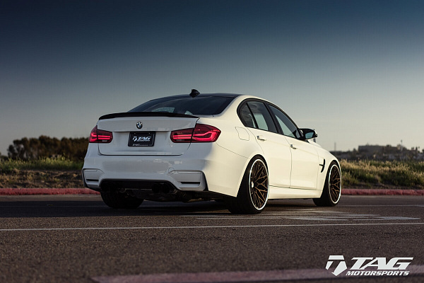 Фото дисков HRE S200 Сатиновая бронза на BMW 3/M3 (F3x/F80)