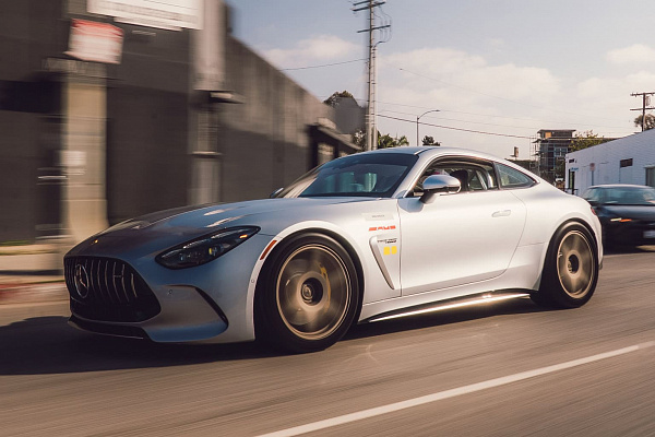 Фото дисков Brixton Forged RS01 Матовый графит на Mercedes-Benz AMG GT II