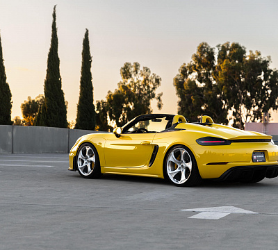 Фото дисков HRE 522M на Porsche Boxster IV