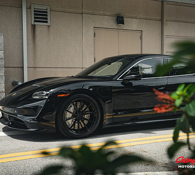 Фото дисков Vossen RS92 на Porsche Taycan I