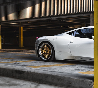 Фото дисков Brixton Forged HS1 на Ferrari 458