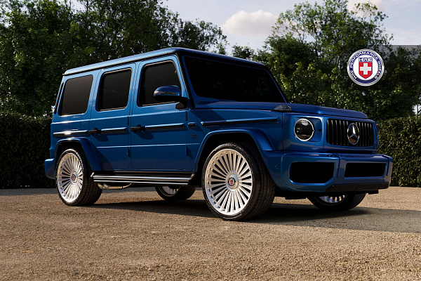 Фото дисков HRE L103M Полированный лак на Mercedes-Benz G-Class III