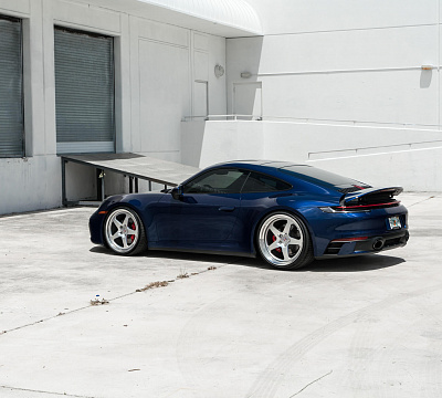 Фото дисков HRE 527 на Porsche 911 VIII