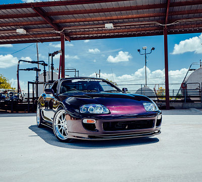 Фото дисков Strasse Wheels R10 Performance на Toyota Supra A80