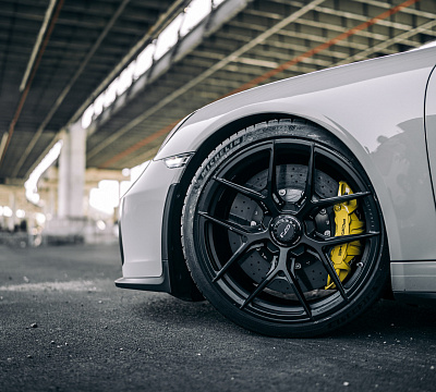 Фото дисков Vossen S21-01 на Porsche 911 VII