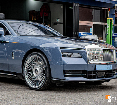 Фото дисков Vossen S17-16 на Rolls-Royce Spectre